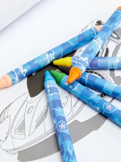 Basteln Und Handarbeiten|Primark Tragbares „Hot Wheels“ Malset Blau