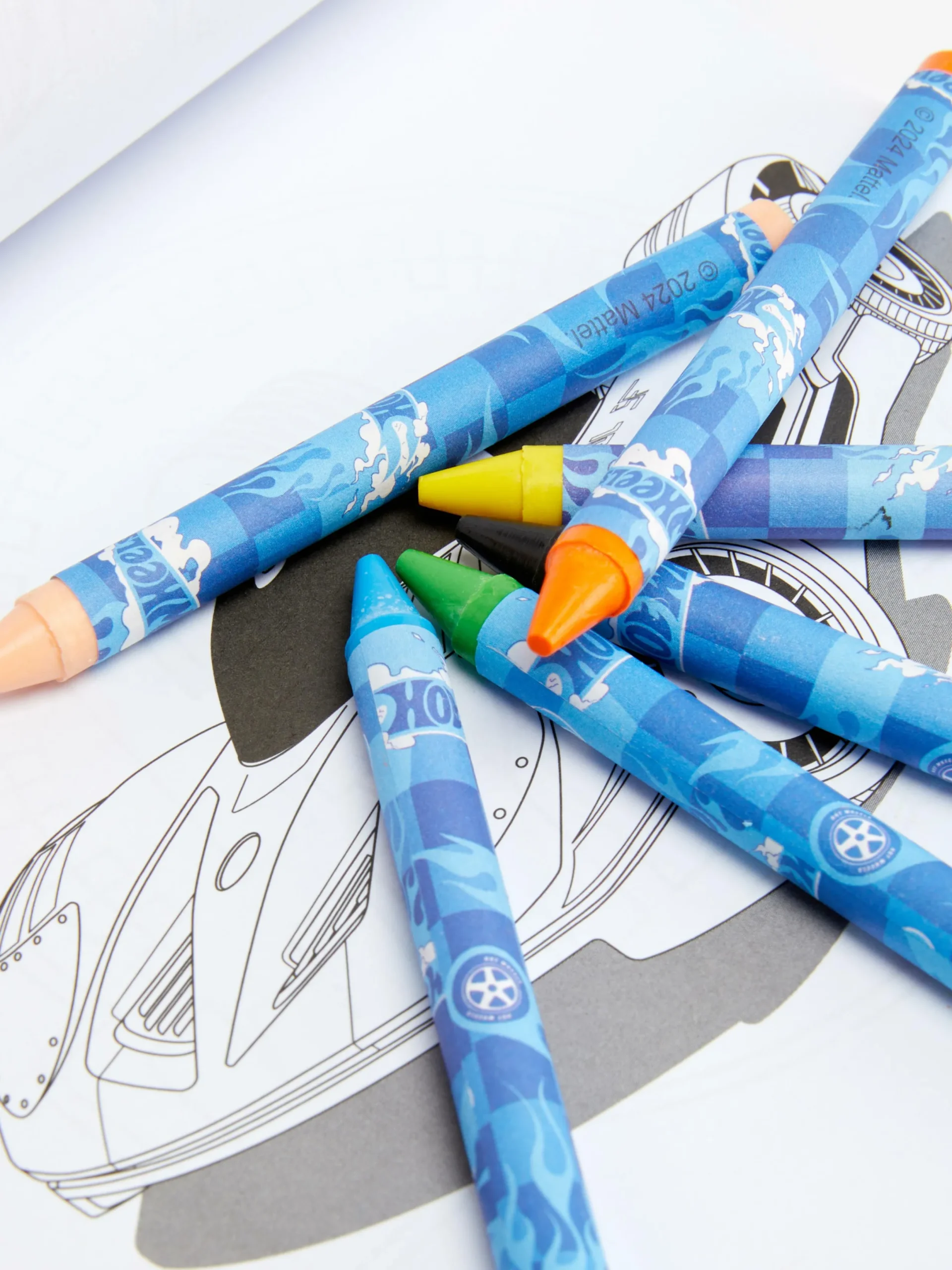 Basteln Und Handarbeiten|Primark Tragbares „Hot Wheels“ Malset Blau