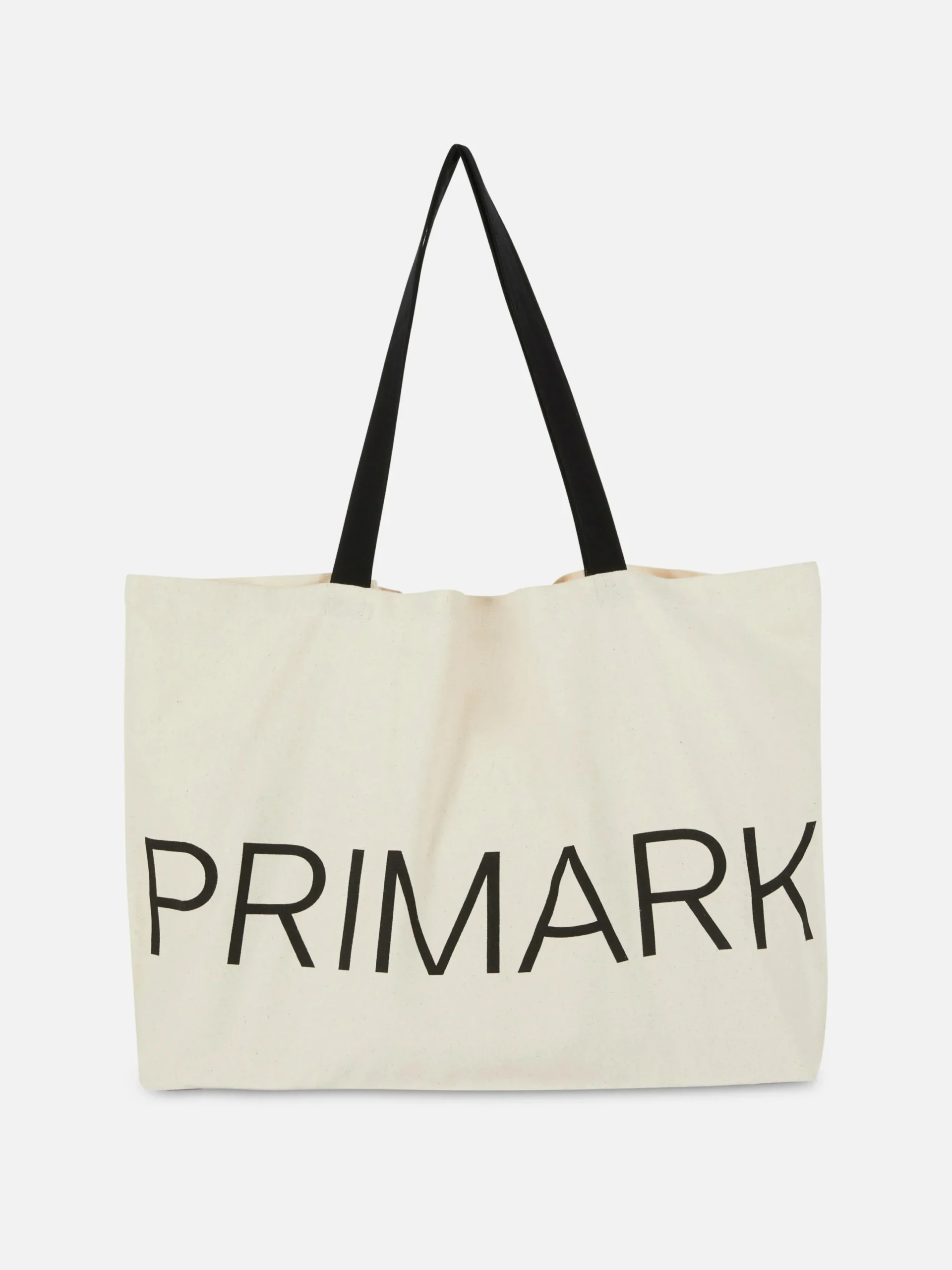Taschen Und Portemonnaies|Primark Tragetasche Aus Canvas Mit -Grafik Naturfarben