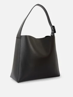 Taschen Und Portemonnaies|Primark Tragetasche Aus Kunstleder Schwarz
