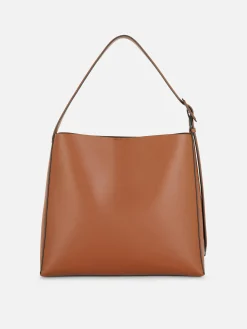 Taschen Und Portemonnaies|Primark Tragetasche Aus Kunstleder Braun