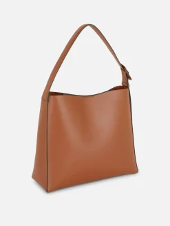 Taschen Und Portemonnaies|Primark Tragetasche Aus Kunstleder Braun