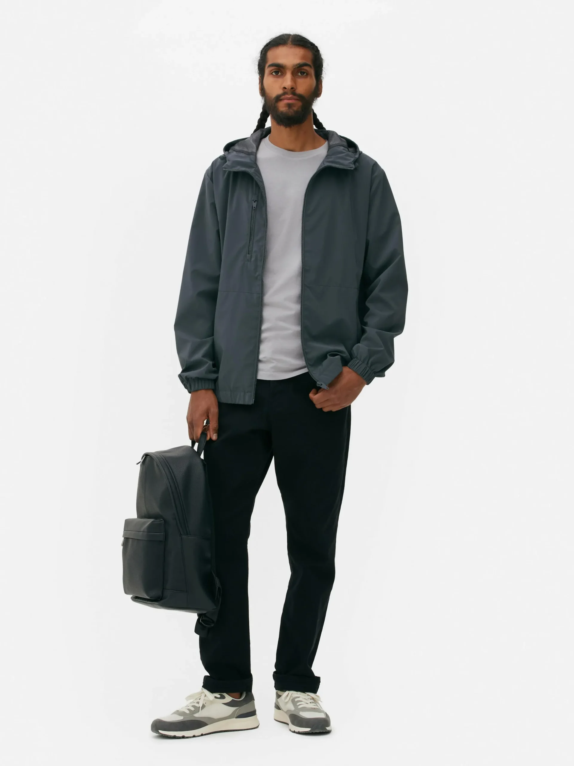 Jacken Und Mäntel|Primark Trainingsjacke Mit Kapuze Grau
