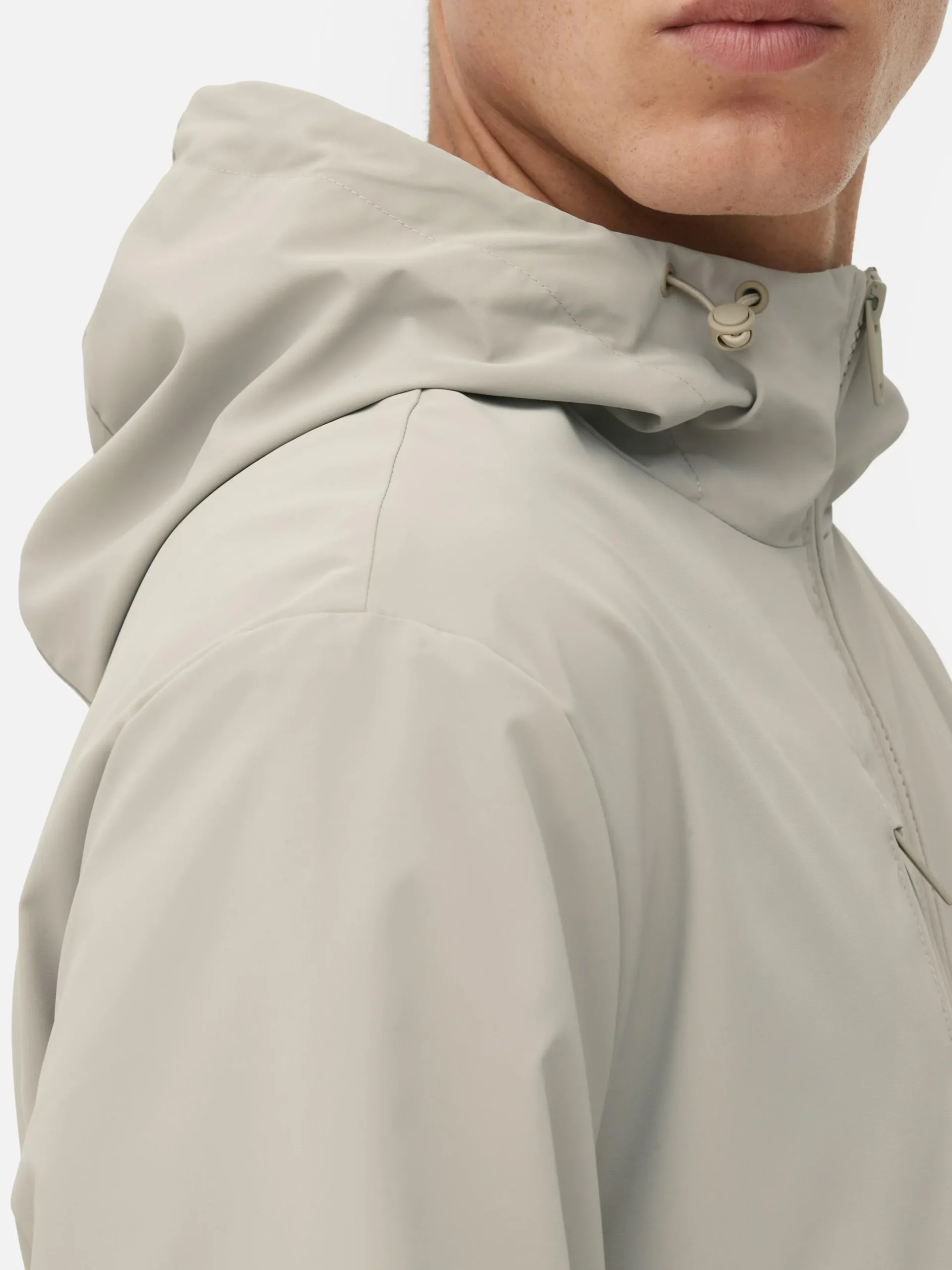 Jacken Und Mäntel|Primark Trainingsjacke Mit Kapuze Ecrufarben