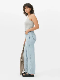 Tops Und T-Shirts|Primark Trägertop Mit Stretch Grau meliert
