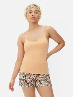 Tops Und T-Shirts|Primark Trägertop Mit Stretch Hellorange