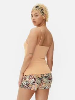 Tops Und T-Shirts|Primark Trägertop Mit Stretch Hellorange