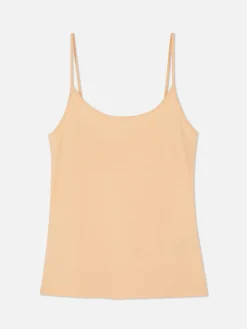 Tops Und T-Shirts|Primark Trägertop Mit Stretch Hellorange