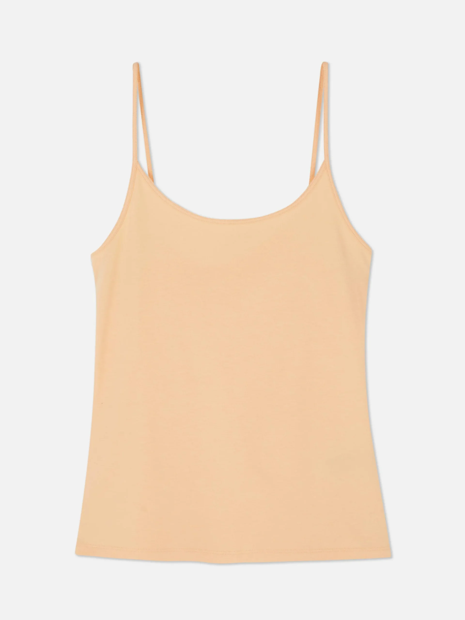 Tops Und T-Shirts|Primark Trägertop Mit Stretch Hellorange