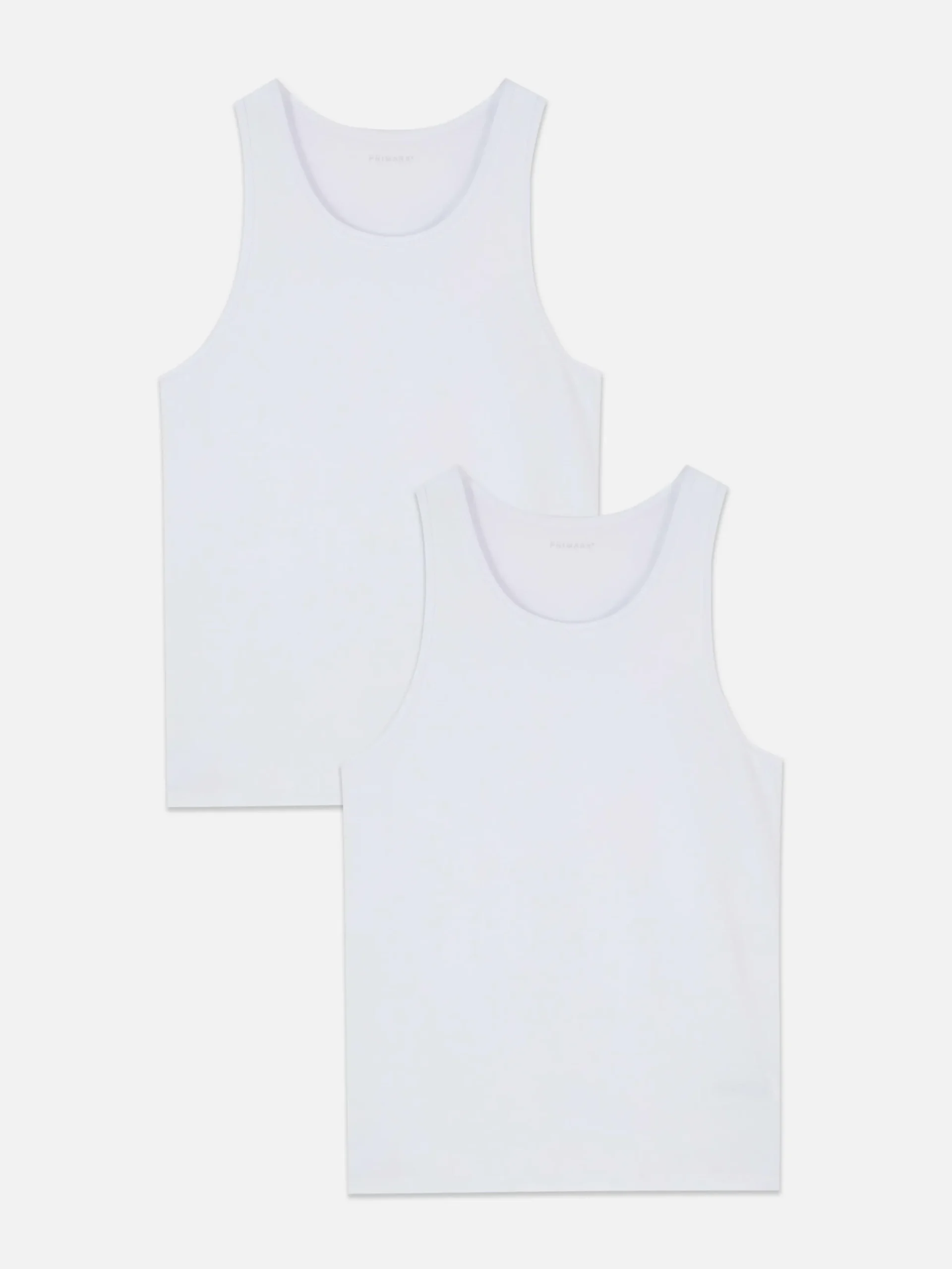 Tops Und T-Shirts|Primark Trägertops Aus Modalmischung, 2er-Pack Weiß