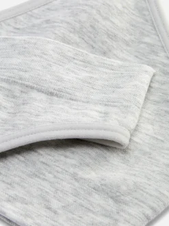 Dessous-Sets|Primark Triangel-Bralette-BH Und Slip Im Nahtlosen Set Grau meliert