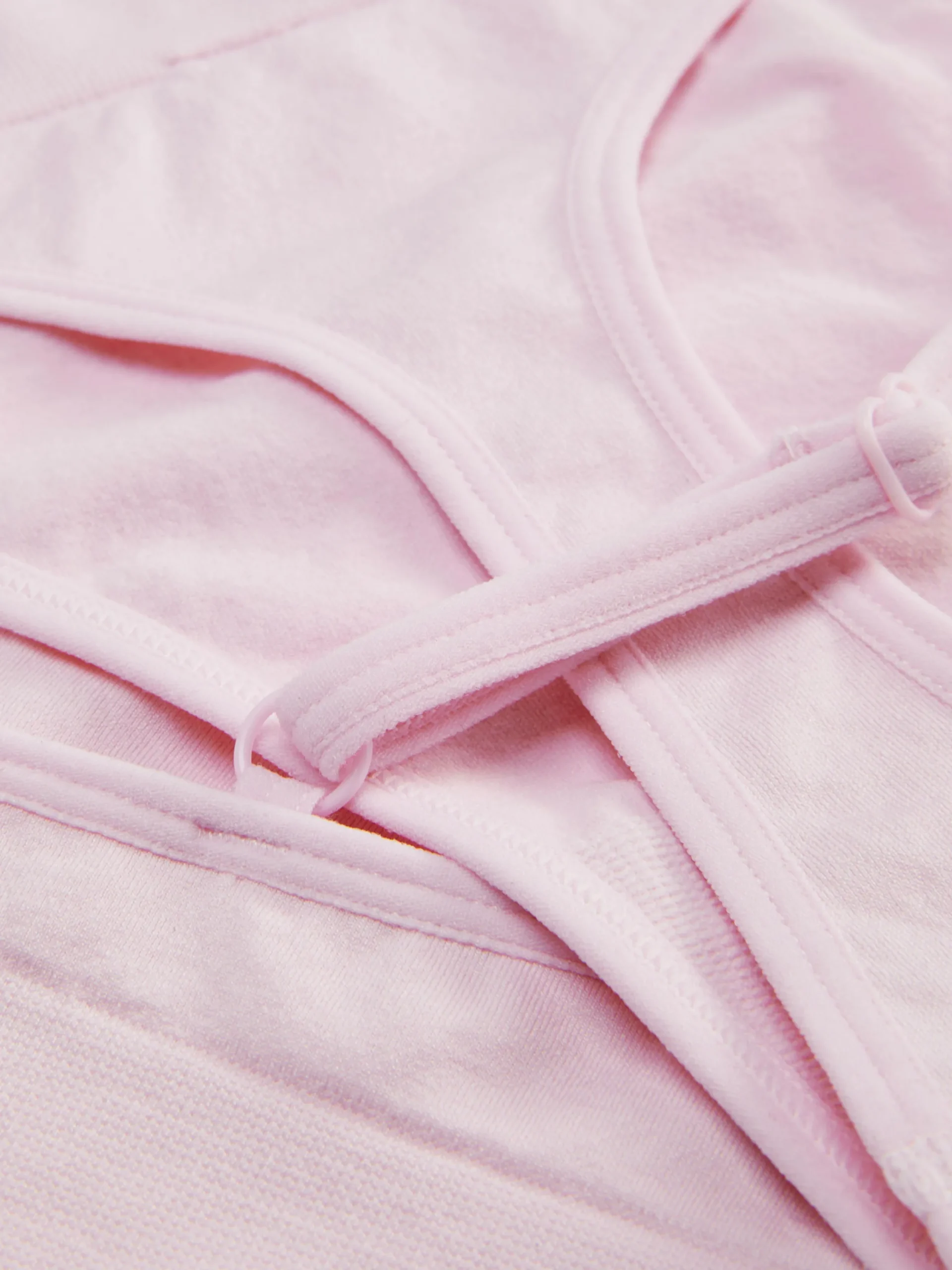 Dessous-Sets|Primark Triangel-Bralette-BH Und Tanga Im Nahtlosen Set Hellrosa
