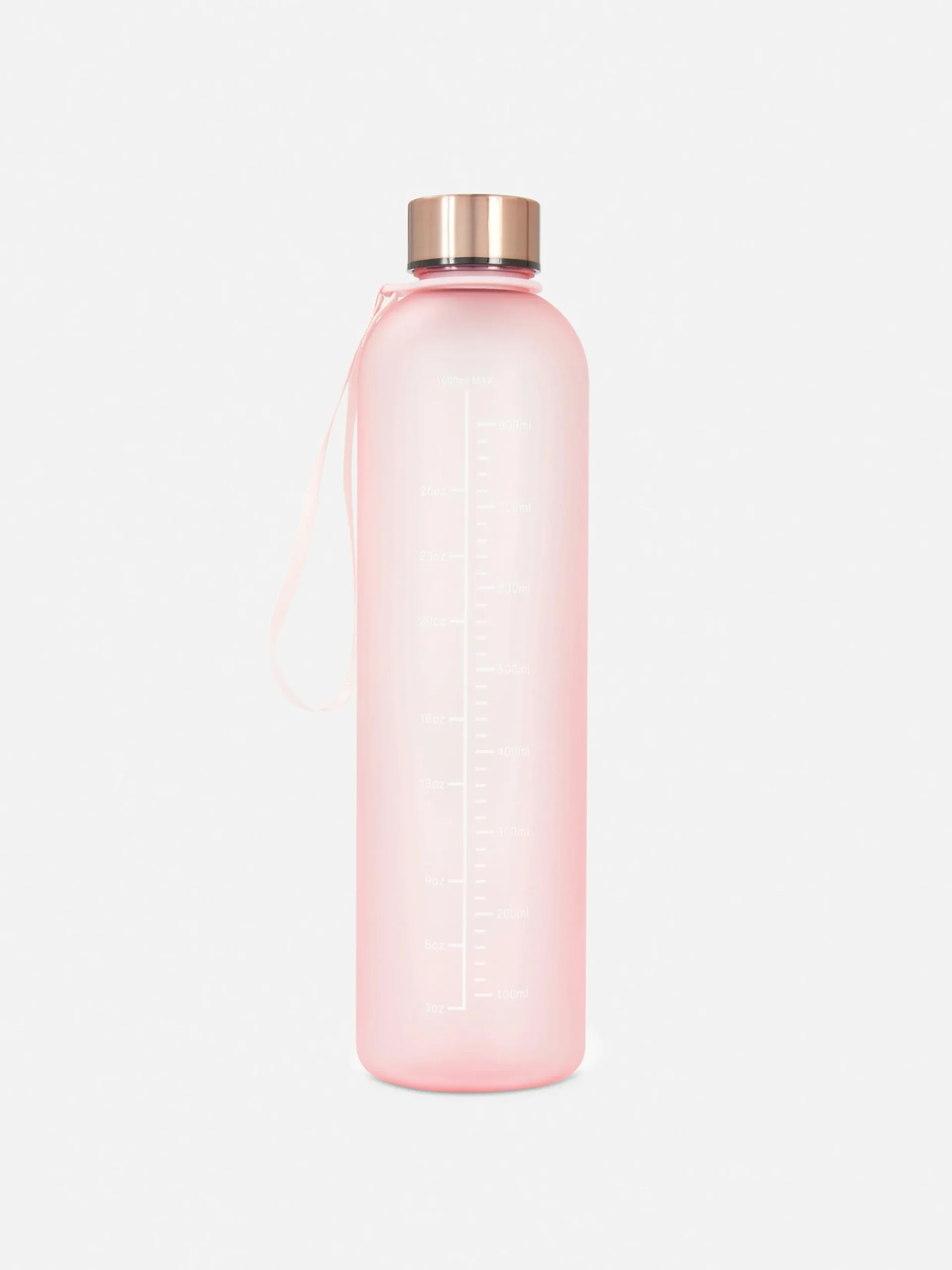 Tassen Und Becher|Primark Trinkflasche In Matter Optik Hellrosa