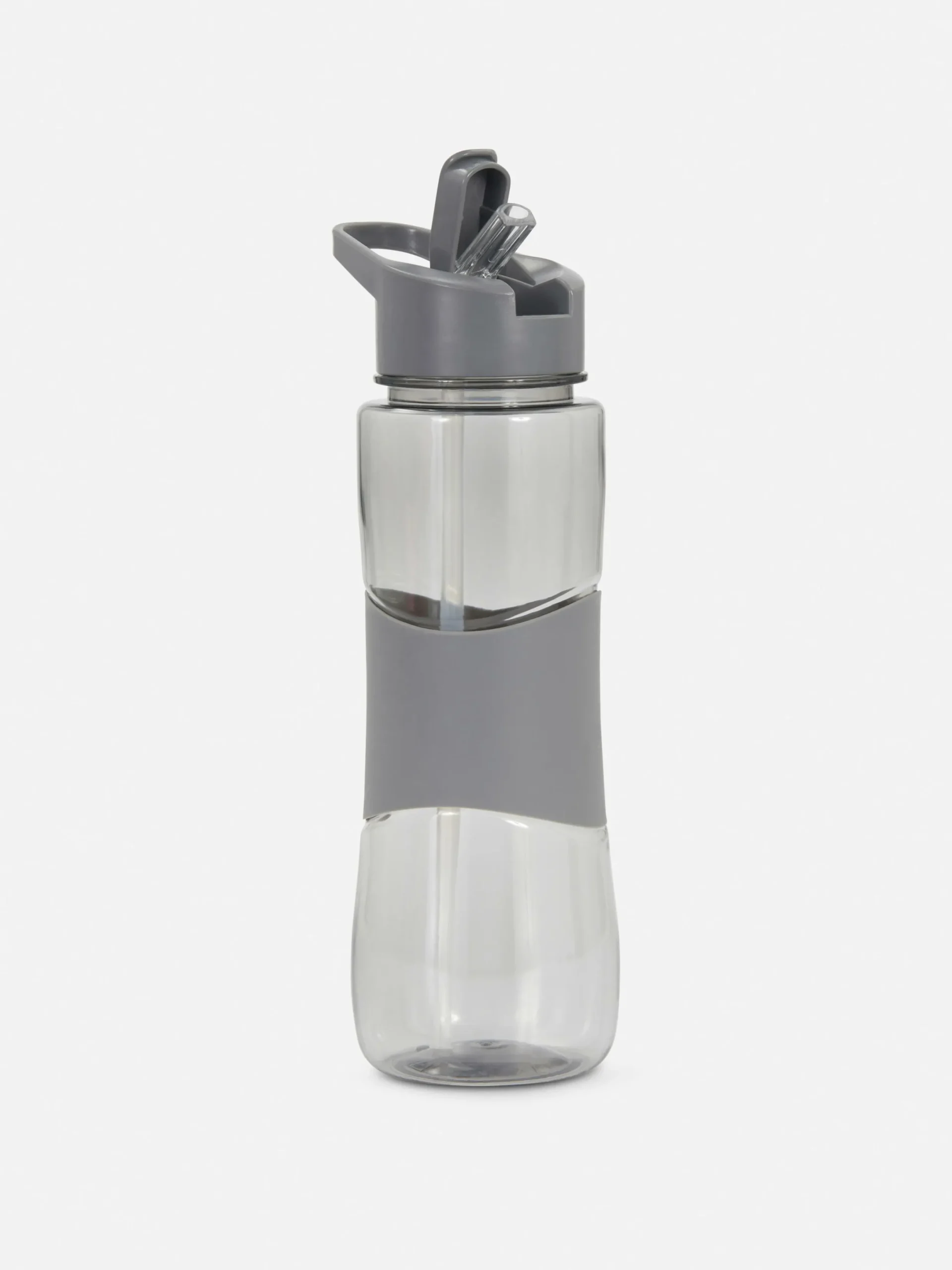 Tassen Und Becher|Sportbekleidung|Primark Trinkflasche Mit Pop-up-Strohhalm Grau