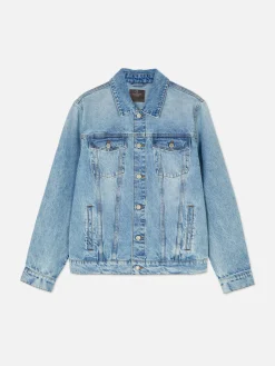 Jacken Und Mäntel|Primark Trucker-Jeansjacke Hellblau