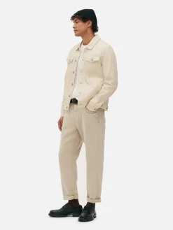 Jacken Und Mäntel|Primark Trucker-Jeansjacke Ecrufarben