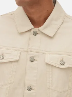 Jacken Und Mäntel|Primark Trucker-Jeansjacke Ecrufarben