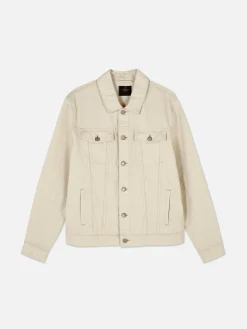 Jacken Und Mäntel|Primark Trucker-Jeansjacke Ecrufarben