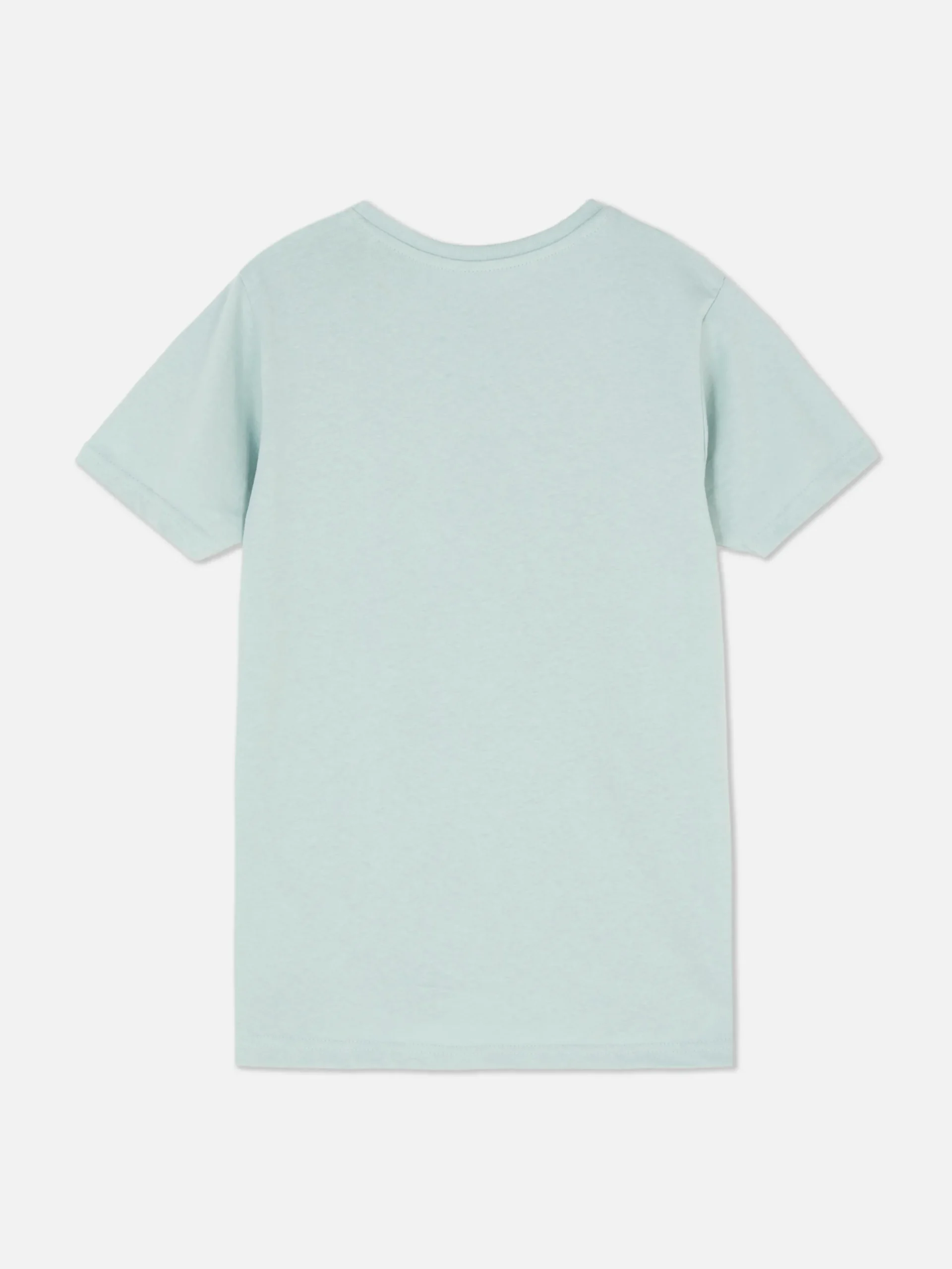 Tops Und T-Shirts|Primark T-Shirt Aus Baumwolle Mit Grafik Blaugrün