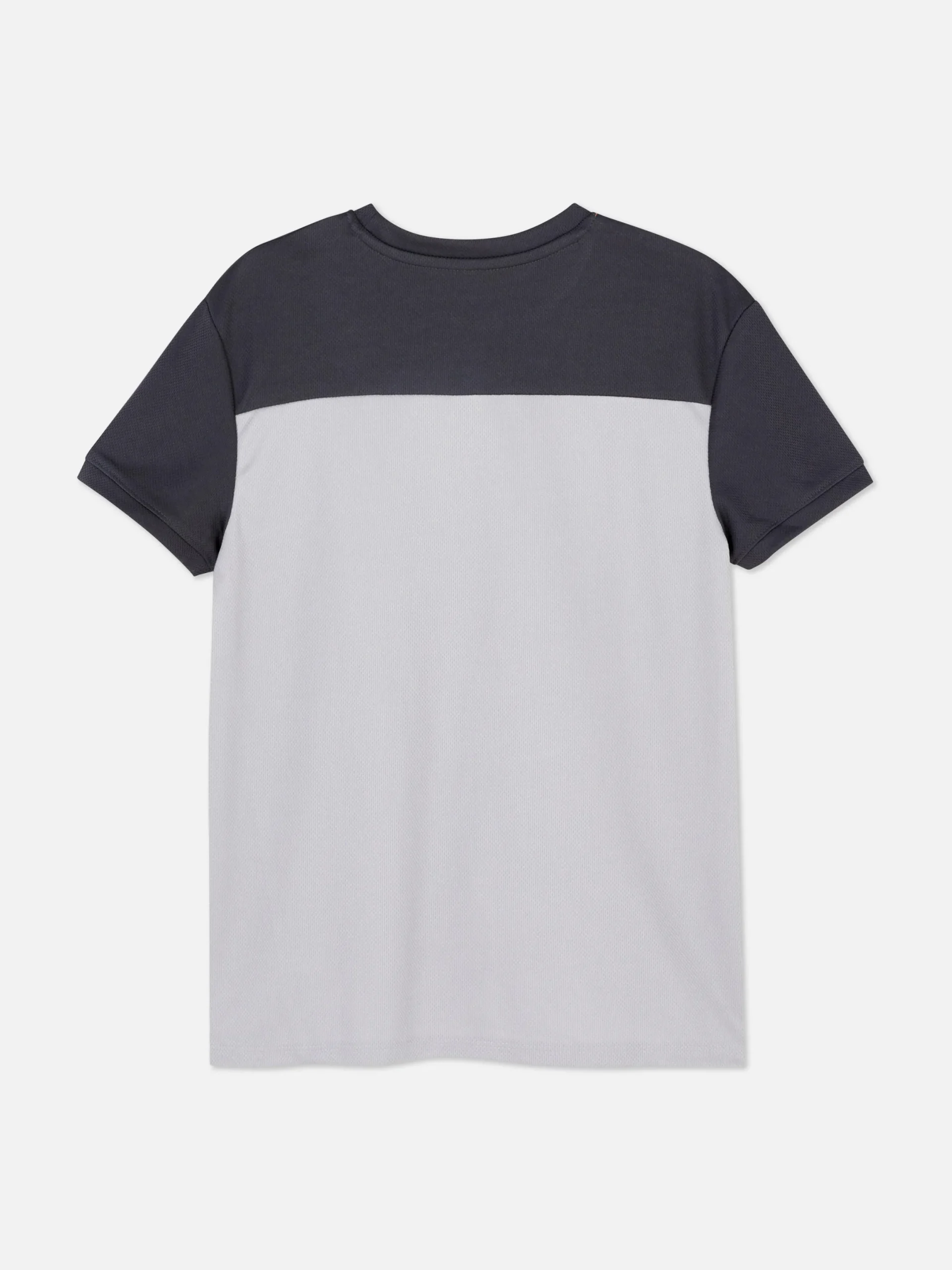 Tops Und T-Shirts|Activewear|Primark T-Shirt Aus Netzstoff In Blockfarben Grau