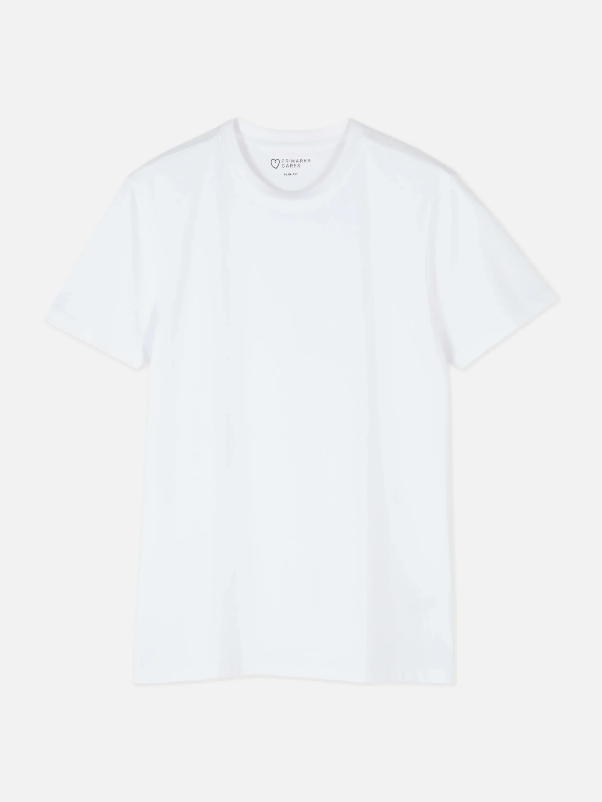 Tops Und T-Shirts|Primark T-Shirt Im Regular-Fit Mit Rundhalsausschnitt Weiß