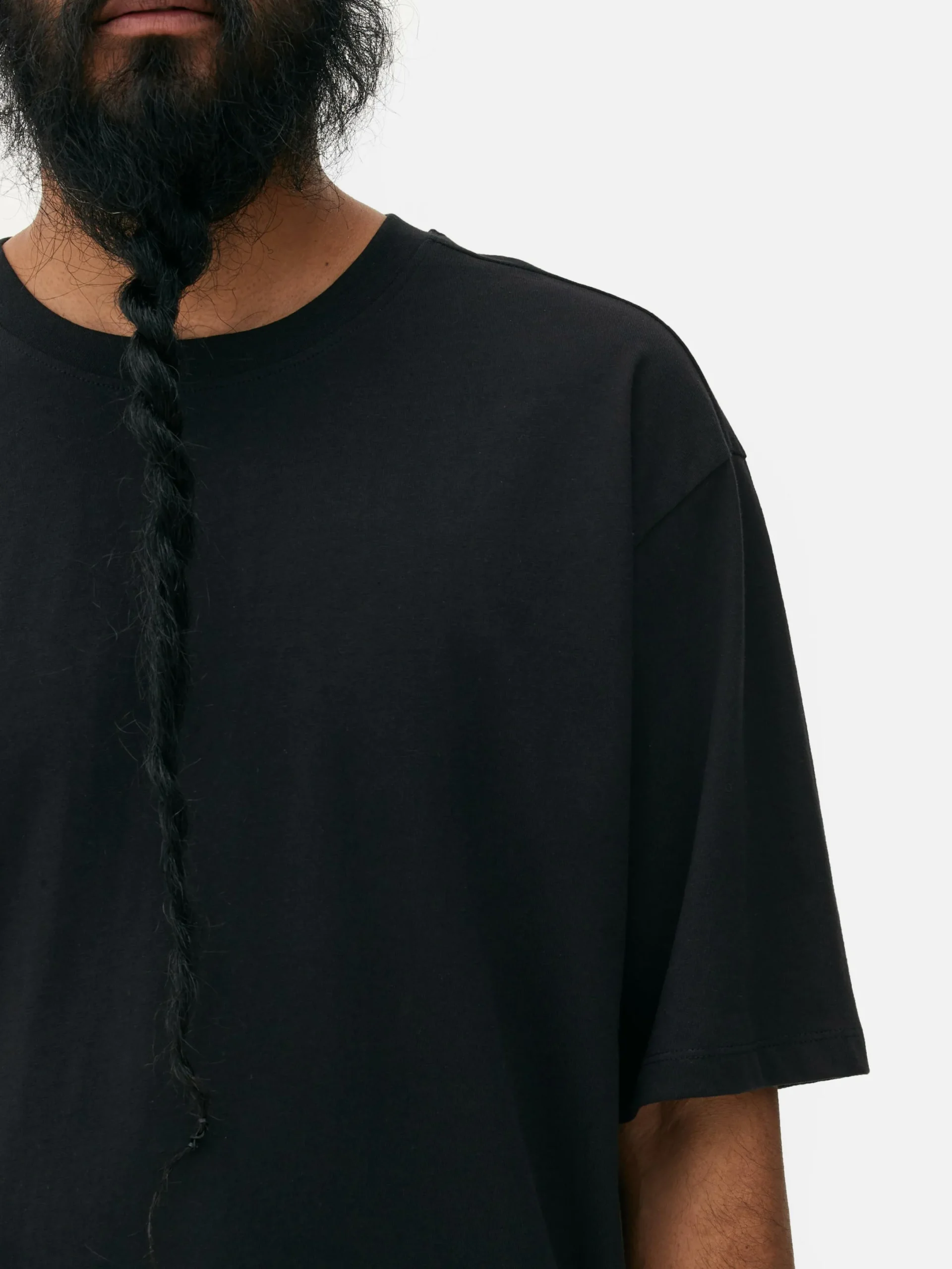 Tops Und T-Shirts|Primark T-Shirt In Lässiger Passform Schwarz