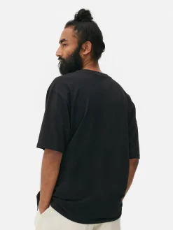 Tops Und T-Shirts|Primark T-Shirt In Lässiger Passform Schwarz