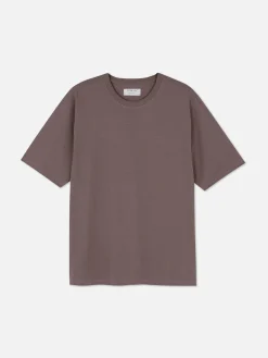 Tops Und T-Shirts|Primark T-Shirt In Lässiger Passform Pflaumenblau