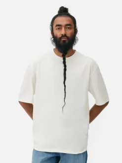 Tops Und T-Shirts|Primark T-Shirt In Lässiger Passform Ecrufarben