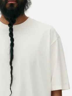 Tops Und T-Shirts|Primark T-Shirt In Lässiger Passform Ecrufarben