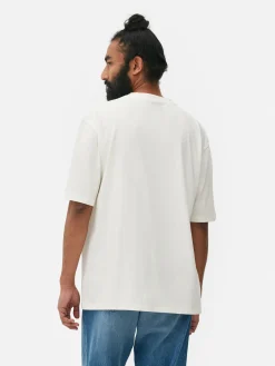 Tops Und T-Shirts|Primark T-Shirt In Lässiger Passform Ecrufarben