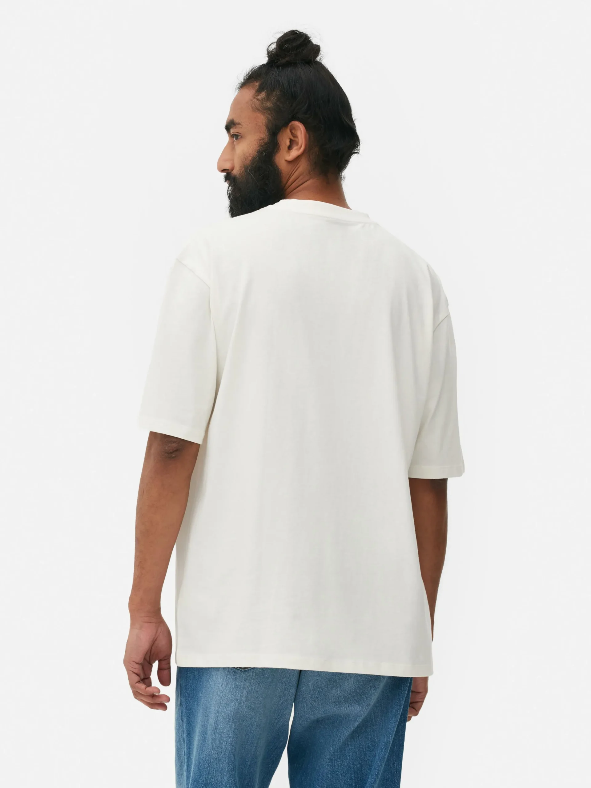 Tops Und T-Shirts|Primark T-Shirt In Lässiger Passform Ecrufarben