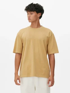 Tops Und T-Shirts|Primark T-Shirt In Lässiger Passform Senffarben
