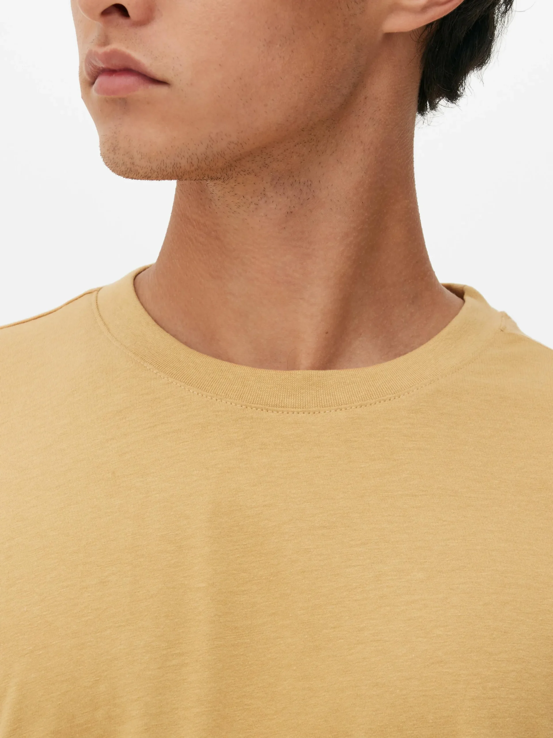 Tops Und T-Shirts|Primark T-Shirt In Lässiger Passform Senffarben