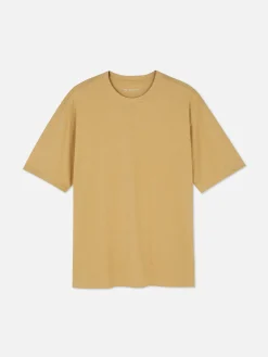 Tops Und T-Shirts|Primark T-Shirt In Lässiger Passform Senffarben