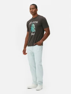 Grafik-T-Shirts Und -Sweatshirts|Tops Und T-Shirts|Primark T-Shirt Mit „Breaking Bad“-Grafik Grau