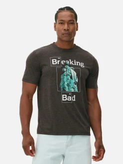 Grafik-T-Shirts Und -Sweatshirts|Tops Und T-Shirts|Primark T-Shirt Mit „Breaking Bad“-Grafik Grau