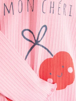 Tops Und T-Shirts|Primark T-Shirt Mit Gekräuseltem Saum Rosa