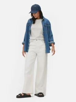 Tops Und T-Shirts|Primark T-Shirt Mit Rundhalsausschnitt Grau meliert