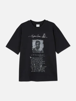 Grafik-T-Shirts Und -Sweatshirts|Tops Und T-Shirts|Primark „Tupac“ T-Shirt Mit Grafik Schwarz