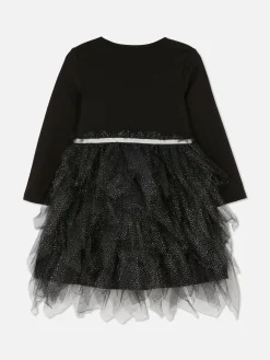 Halloween-Kostüme Für Kinder|Halloween Alle|Primark Tutu-Kleid Mit Halloween-Skelettmotiv Schwarz