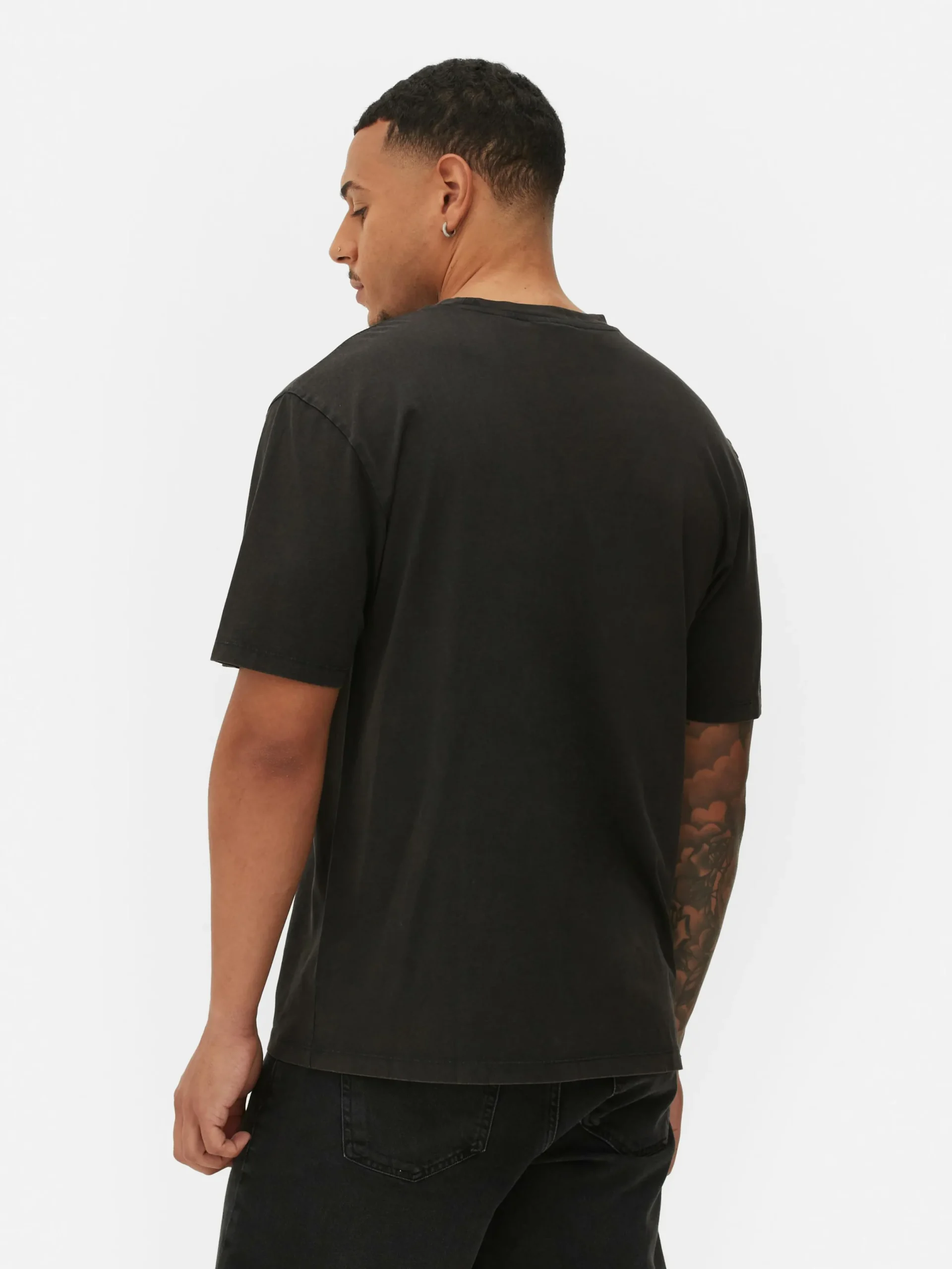 Halloween Alle|Tops Und T-Shirts|Primark „Uhrwerk Orange“ T-Shirt Mit Grafik Schwarz