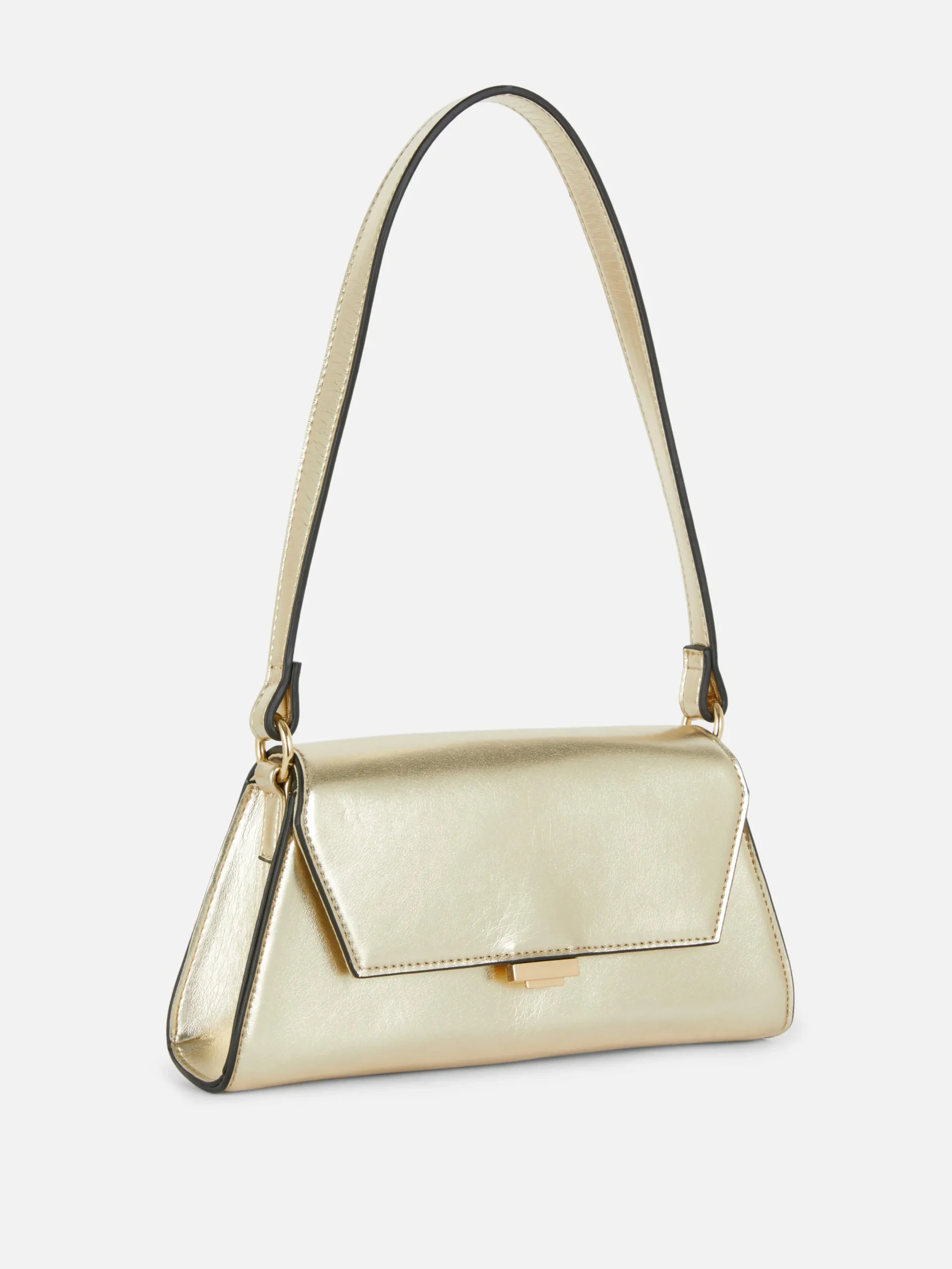 Taschen Und Portemonnaies|Primark Umhängetasche Aus Kunstleder Gold