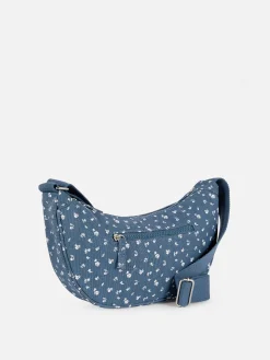 Taschen Und Portemonnaies|Primark Umhängetasche Mit Blumenmuster Blau
