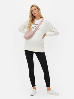 Fitnesskleidung Und Activewear|Primark Umstandsleggings Schwarz