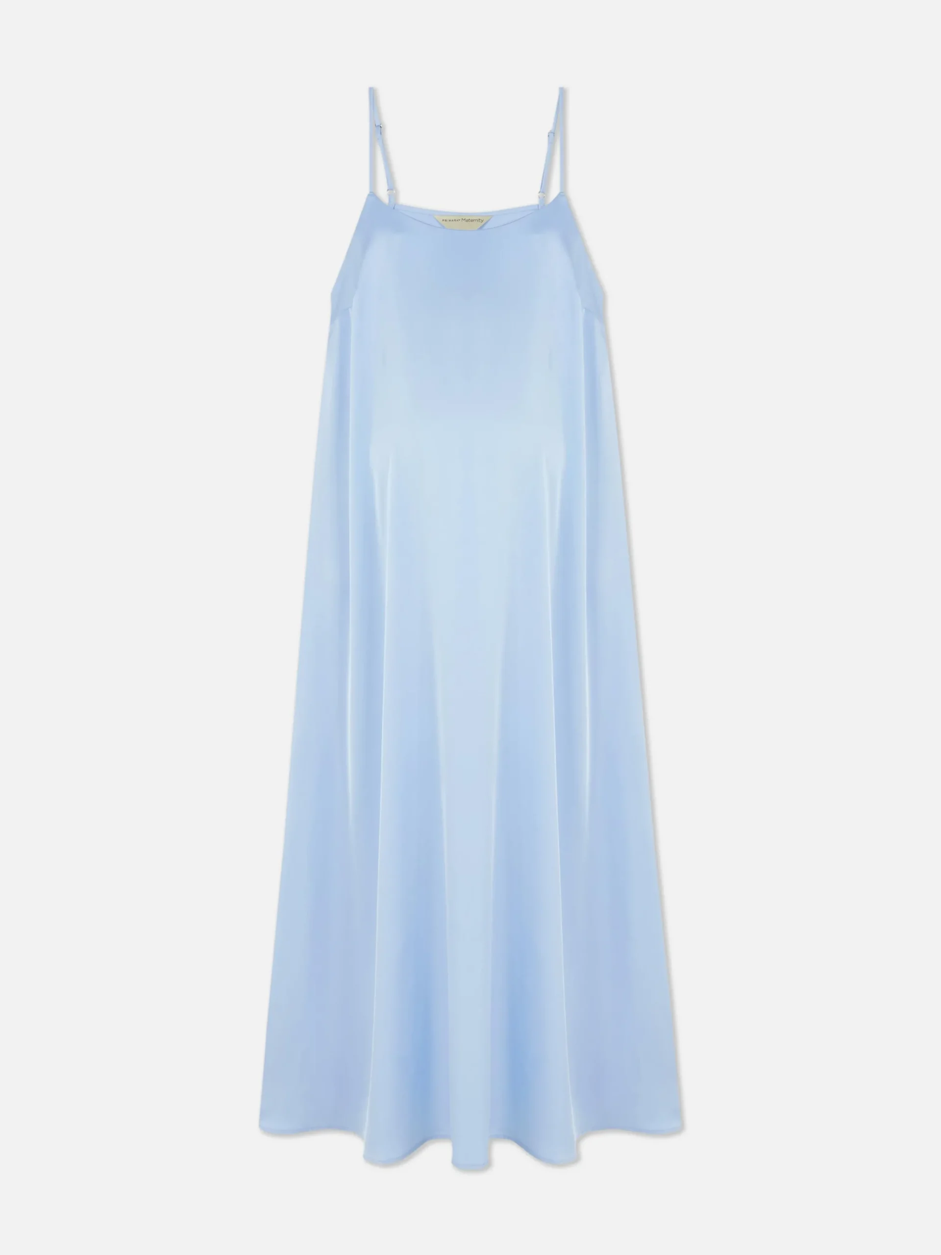 Kleider|Primark Umstands-Maxikleid Aus Satin Blau