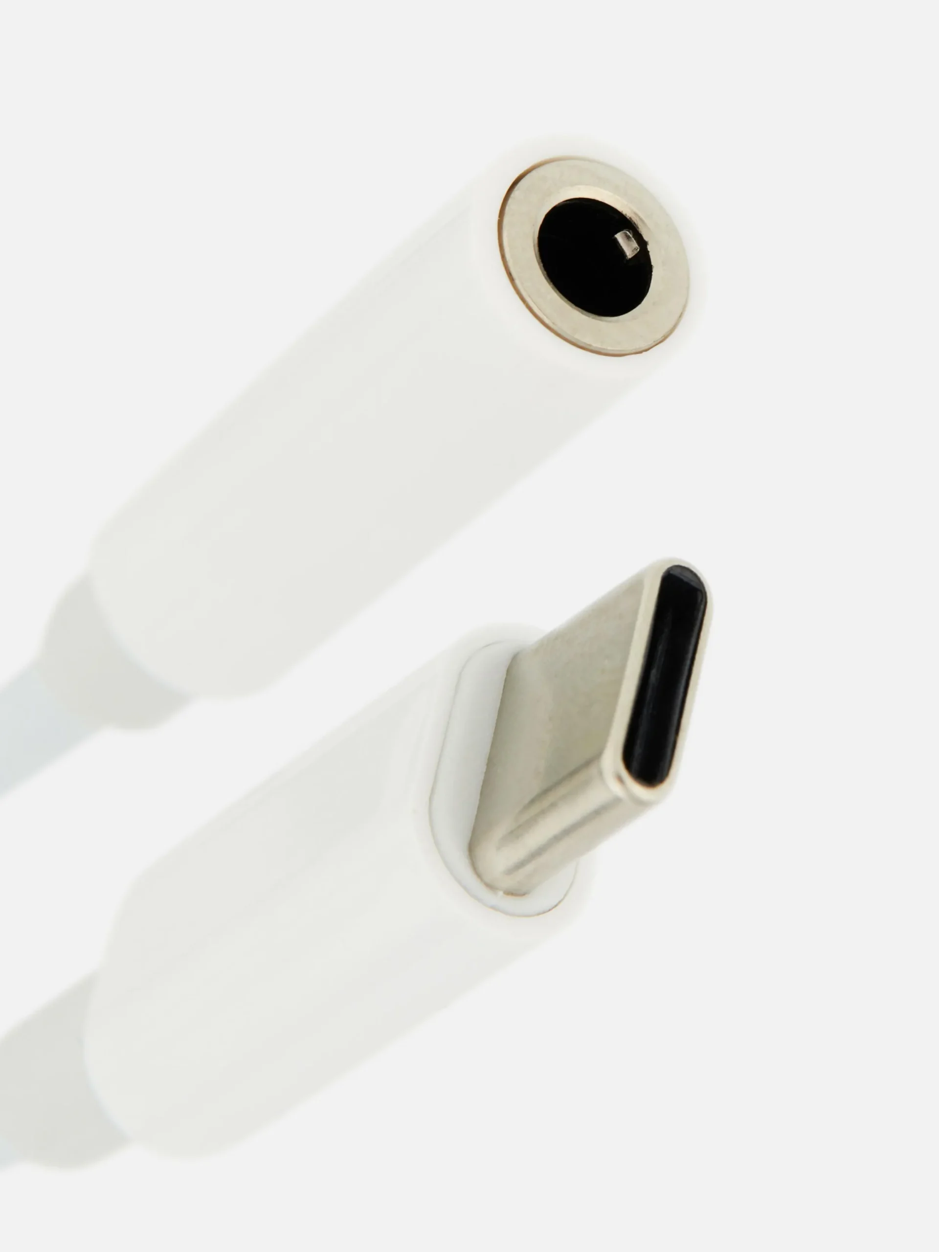 Ladegeräte|Primark USB-C-Adapterkabel Für Audioanschlüsse Weiß