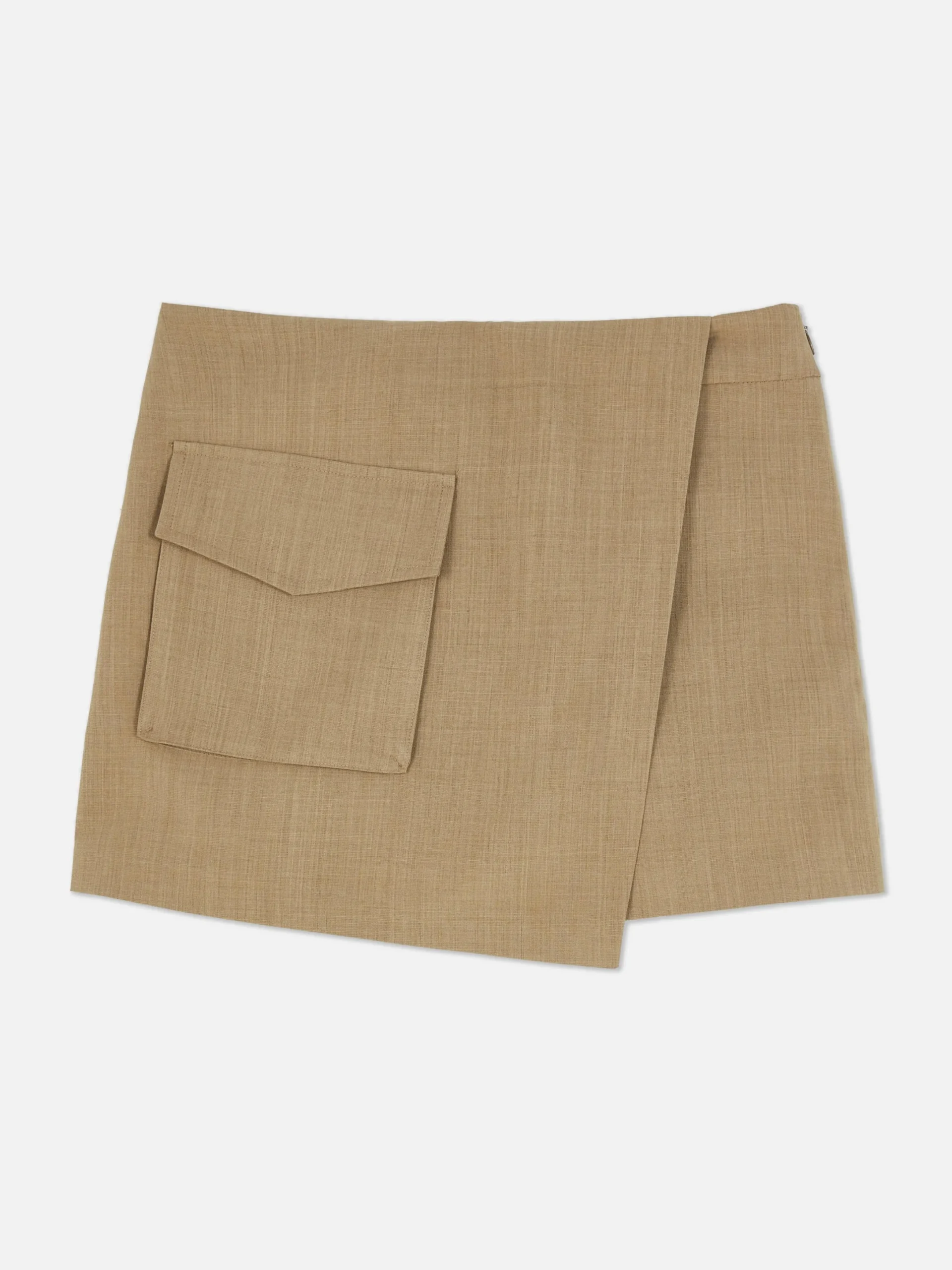 Shorts|Röcke|Primark Utility-Skort Mit Cargotasche Kamelbraun