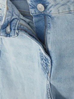 Denim|Jeans|Primark Verkürzte Jeans Mit Ausgestelltem Bein Hellblau