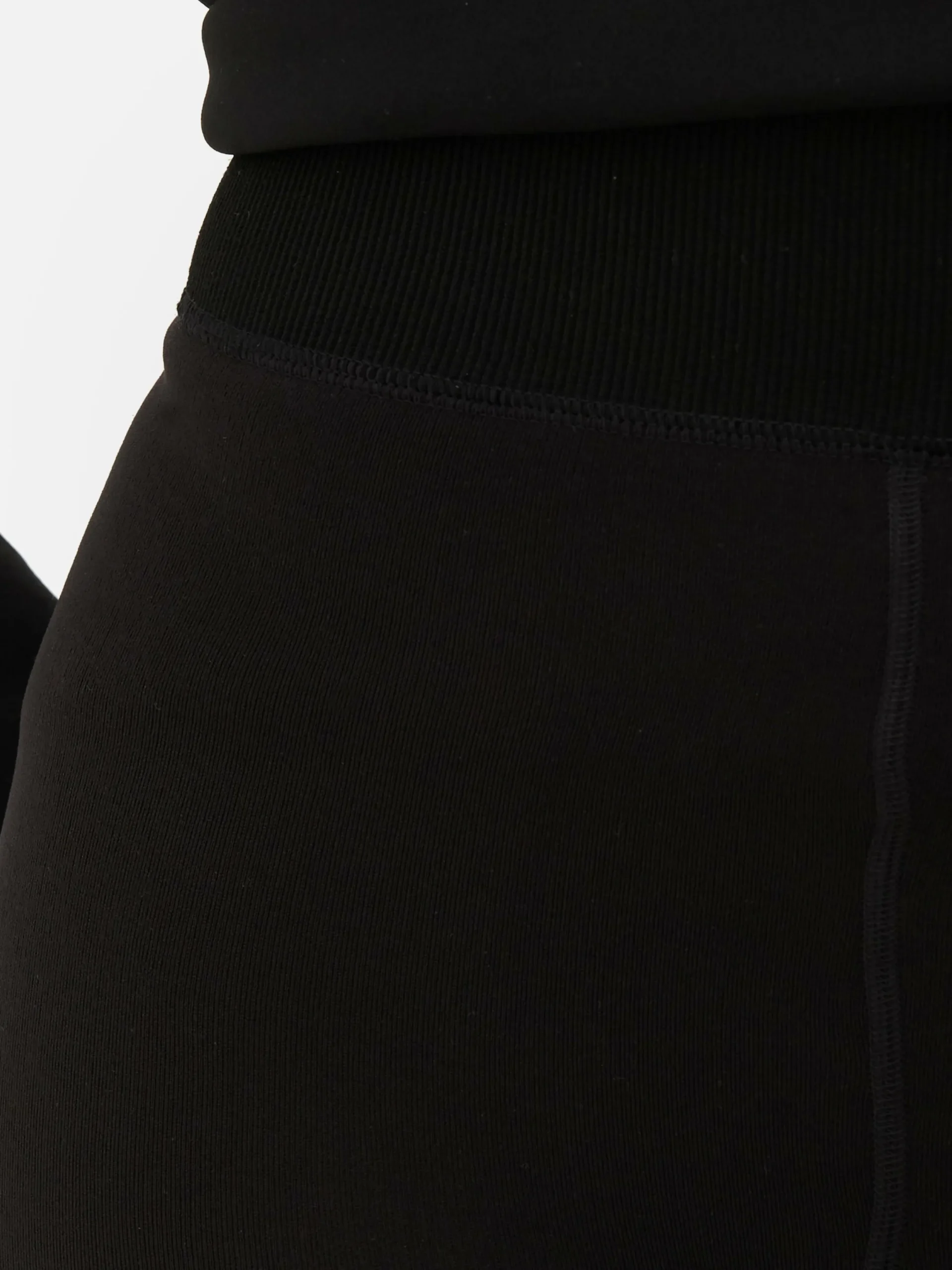 Strumpfhosen|Hosen Und Leggings|Primark Verkürzte Samt-Leggings Mit Plüschfutter Schwarz